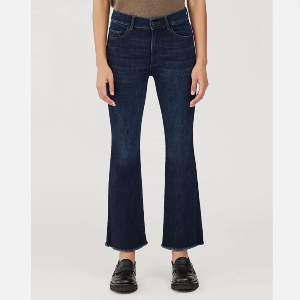 DL1961 Bridget Instasculpt Bootcut Crop Jeans Size 28 Cove Wash – Like New